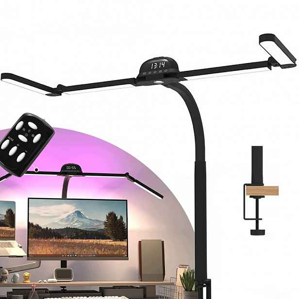 Rgb Led Stolní Lampa S Pohybovým Senzorem, Nastavitelná Školní Výukou Práce