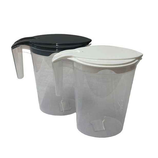 džbán 2,0l s víčkem, oválný 11x21x26, plast