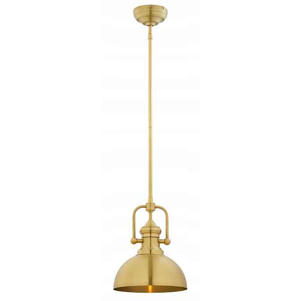 Jupiter Závěsná lampa Platino Zlatá Industriální E27 15W 160 cm
