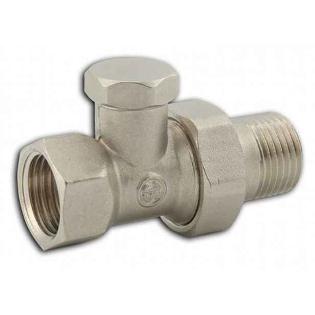 Novaservis - Radiátorové šroubení uzavíratelné přímé 3/8" RA320/10