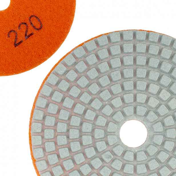 Diamantový kotouč pro broušení keramického slinuté dlažby 100 mm P220 Polax