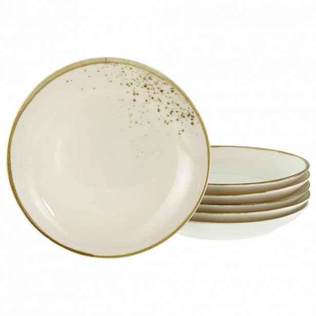 Creatable SADA DEZERTNÍCH TALÍŘKŮ, keramika, 21 cm
