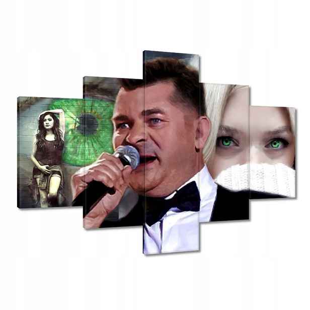 Obrazy 100x70 Zelené oči Zenek Vystoupení