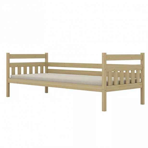 Postel Dawid standard 80x200 přírodní, nelakovaná