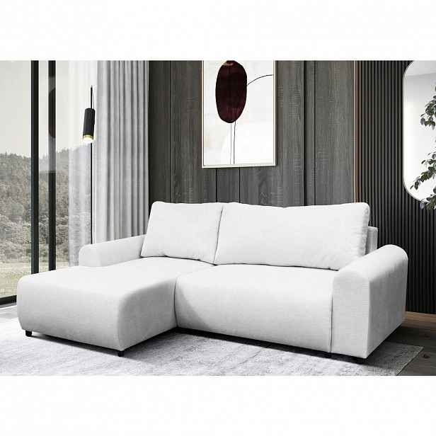MID.YOU ROHOVÁ SEDAČKA, textil, krémová