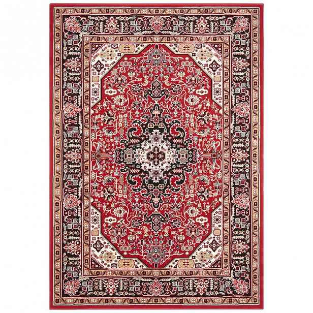 Červený koberec Nouristan Skazar Isfahan, 160 x 230 cm