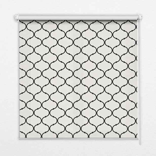 TULUP VNITŘNÍ roleta - okenní roleta - roleta - 70x140 cm - Ostnatý drát