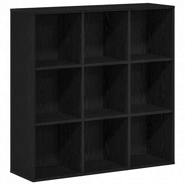 vidaXL Knihovna černý dub 98 x 29 x 97,5 cm, dřevěné