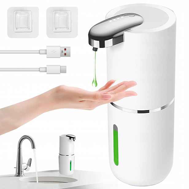 Automatický Dávkovač Mýdla 380ML Usb Nabíjecí, Bezdotykový Dávkovač Mýdla