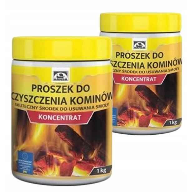 Prášek na čištění komína Hansa 2kg Koncentrát