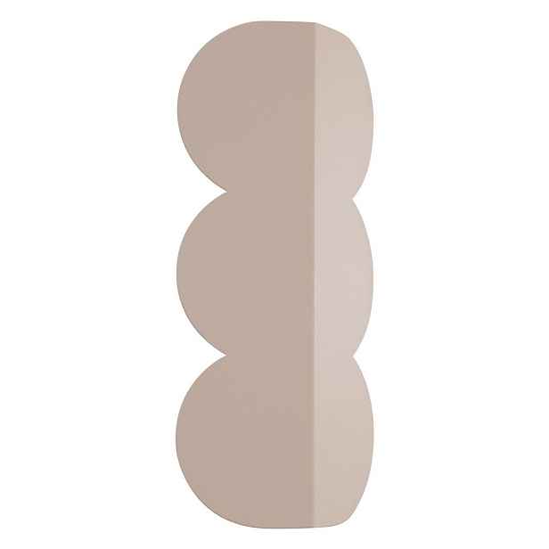 Taupe hliníkové nástěnné svítidlo BISCUIT – Thoro
