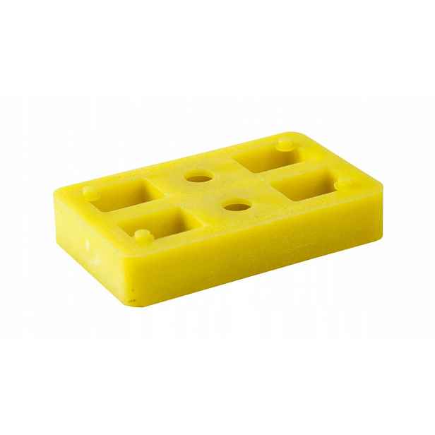 Distanční podložky 80x50 gr. 15 mm, plastové distanční podložky do 2 tun, 100 ks