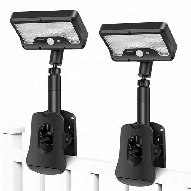 Solární Zahradní Lampa S Pohybovým Senzorem, 3 Režimy Provozu Pro Plot
