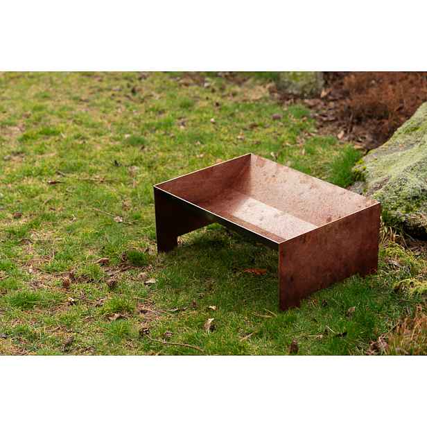 Zahradní ohniště Corgarden STRATO 1018 50 x 70 x 30 cm Corten