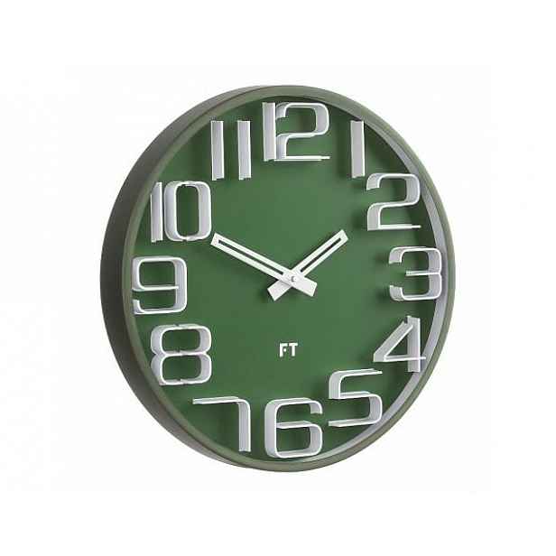 Designové nástěnné hodiny Future Time FT8010GR Numbers 30cm