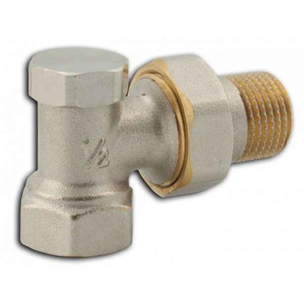 Novaservis - Radiátorové šroubení uzavíratelné rohové 3/8" RA330/10