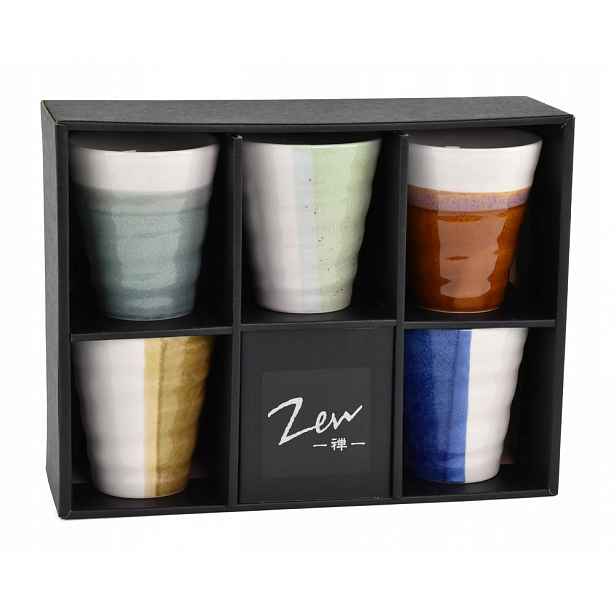 Set keramických kalíšků Japan Zen 5 ks