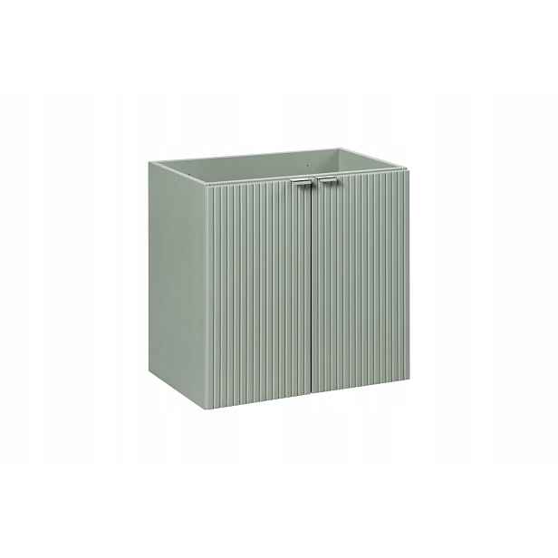 Szafka pod umywalkę 60cm 2 drzwi Line Reed Green