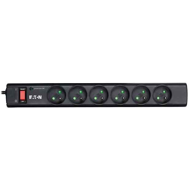 Kabel prodlužovací s přepěťovou ochranou Eaton PS6F 1 m IP 20