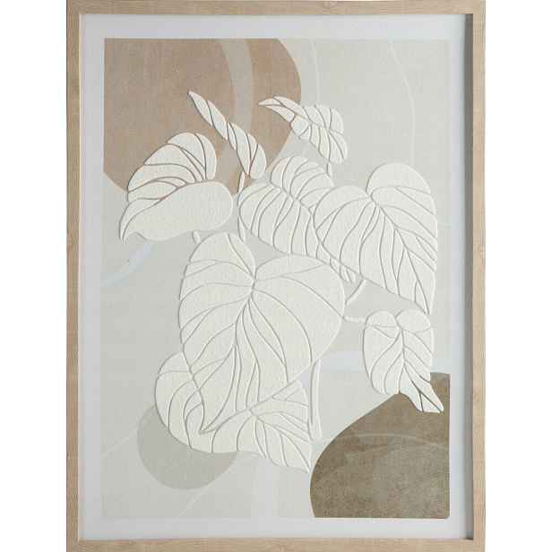 Obraz 602/A 45x60 cm botanická boho nástěnná dekorace do pokoje v rámu