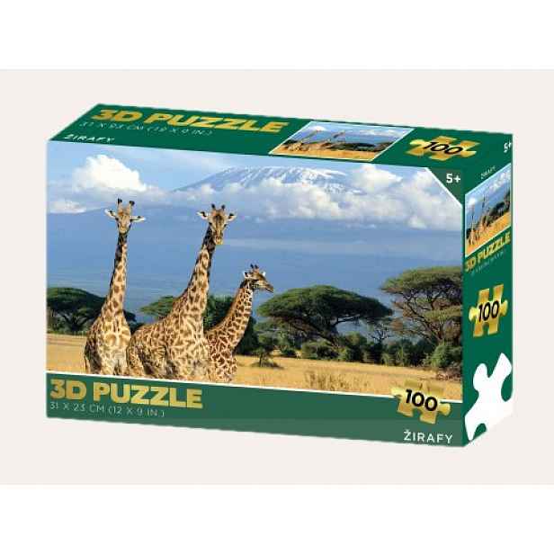 3D PRIME Puzzle 3D - Žirafy
