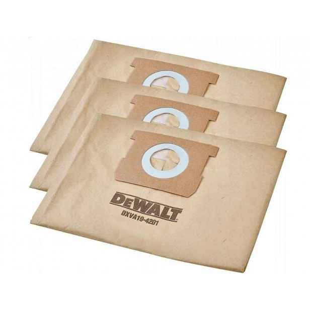 DeWALT - Náhradní sáčky do vysavače, 3 ks DEW49988