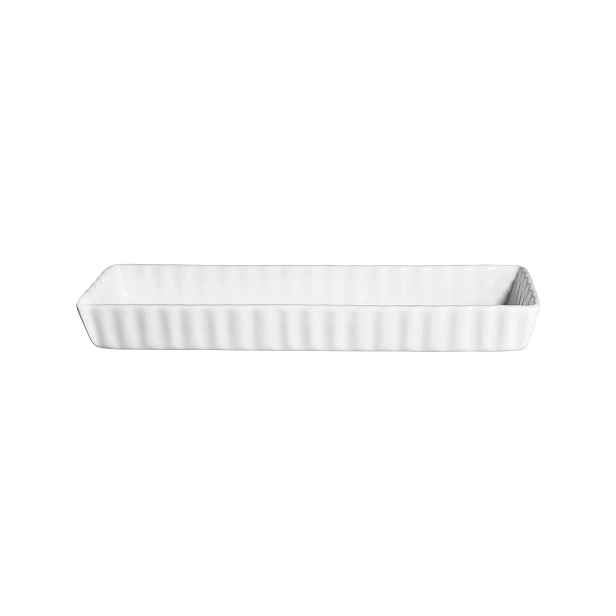 Kameninová zapékací mísa 36x12 cm Grande ASA Selection - bílá