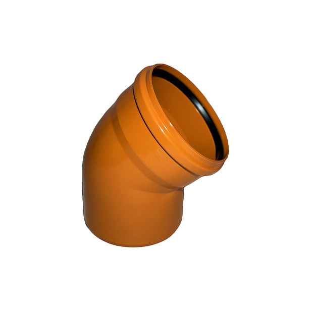 Kanalizační Koleno Koleno Pvc 250/45 Pvc Wavin