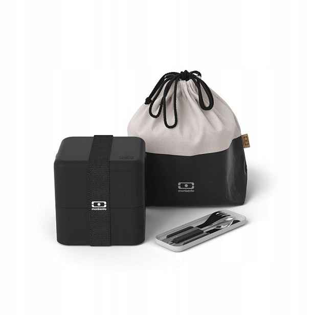 Lunchbox Monbento nádoba Black Onyx termoska 1,7 L