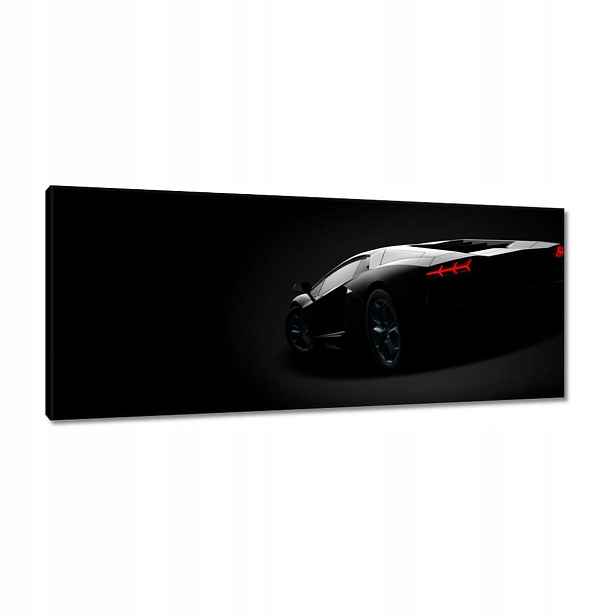 Obrazy 100x40 Černá fura Auto