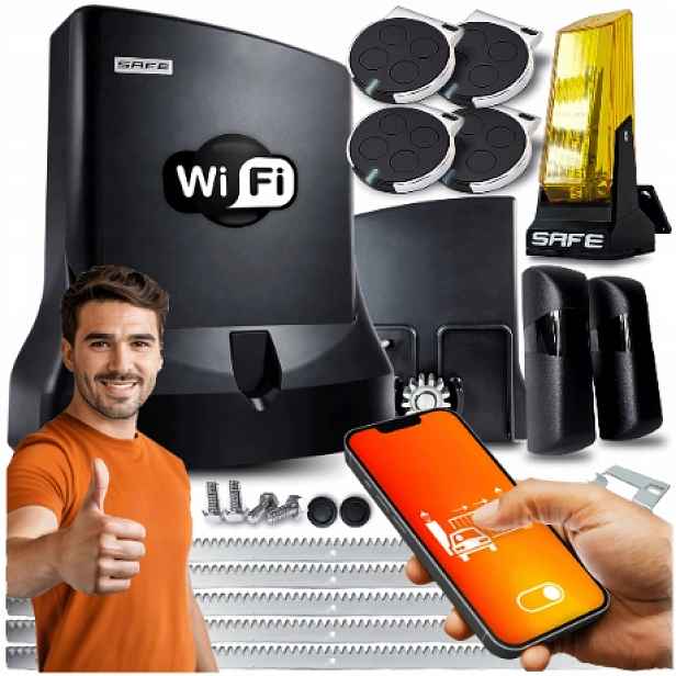 Set Pohon Pro Posuvnou Bránu lampa pohonu ovladače 800 kg Wifi automat