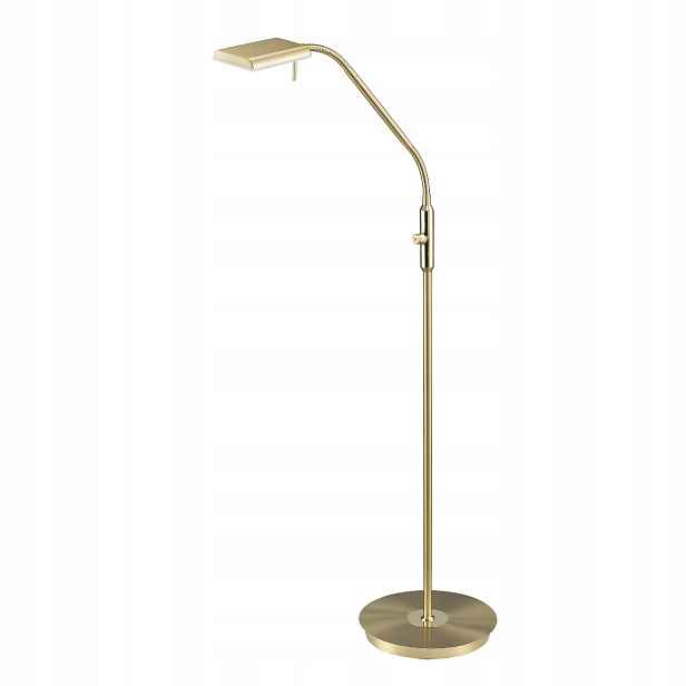 Stojací podlahová lampa Bergamo zlatá Trio