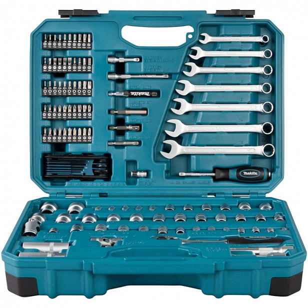 Makita - 120dílná sada nářadí E-06616