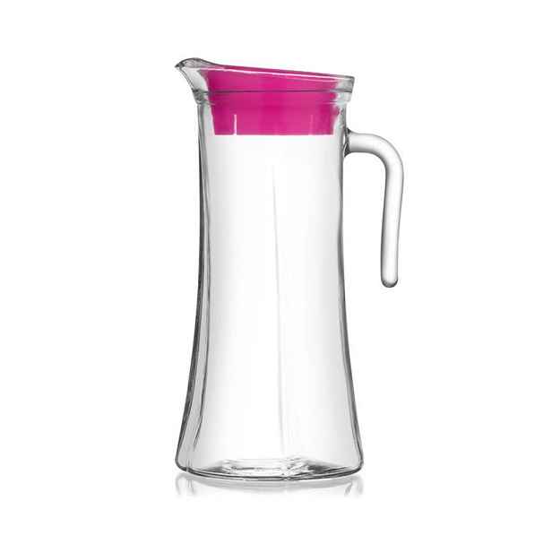 džbán 1,4l TRUVA sklo, plast.víčko,v26cm