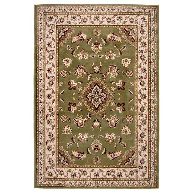 Kusový koberec Sincerity Royale Sherborne Green, 200x290, zelená, kancelář, Flair Rugs