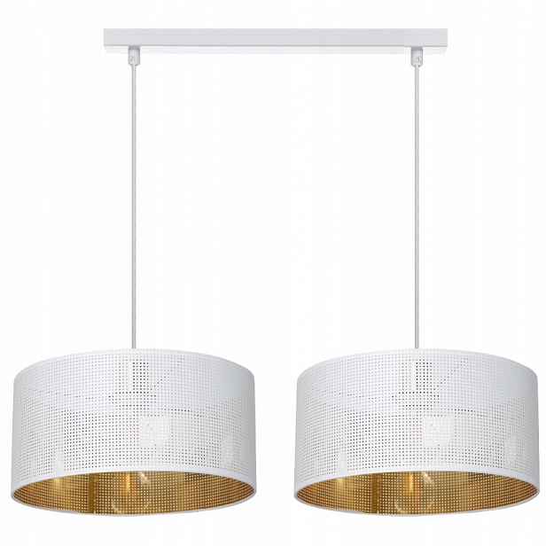 Závěsná Lampa S Ažurovým Stínidlem A Dírkami, Zlatá, 30