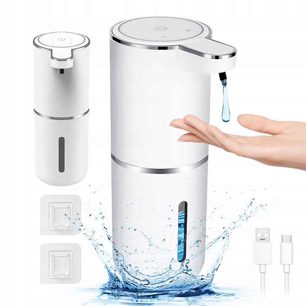 Bezdotykový Automatický Dávkovač Tekutého Mýdla Dispenser Gel 380 ML 500 Mah