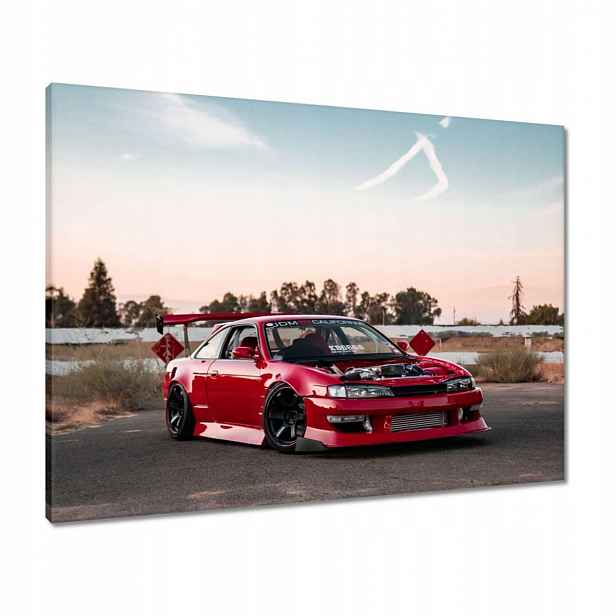 Obrazy 80x60 Sportovní červené auto