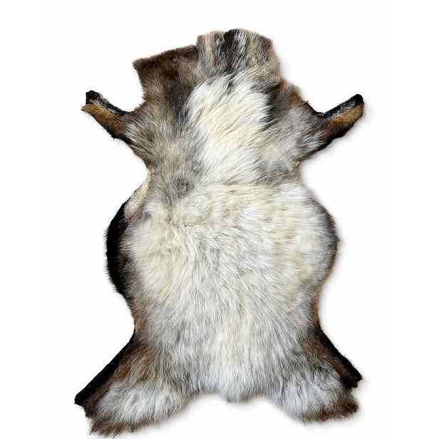 Ovčí kůže „kameruňská“ J.Šedá 80 cm/L (Jehněčí) 100%Přírodní!*UNIKÁT*