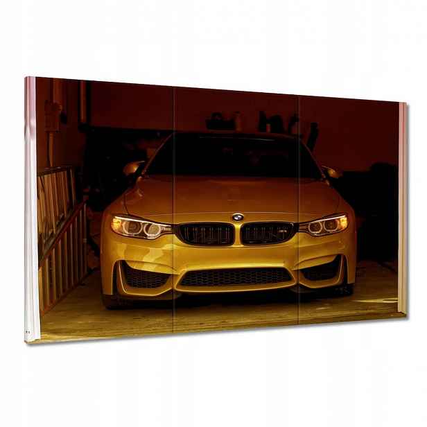 Obrazy 120x80 Zlaté Bmw Sportovní