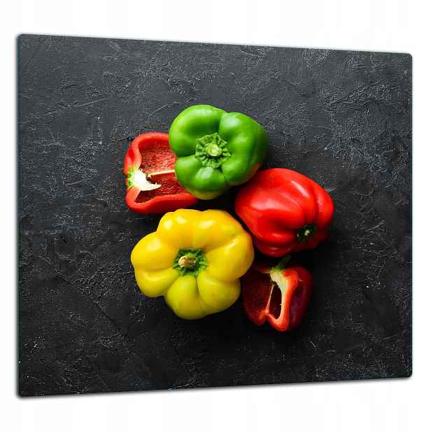 Skleněná Ochranná Deska Panel Lepidlo 65x60 Paprika