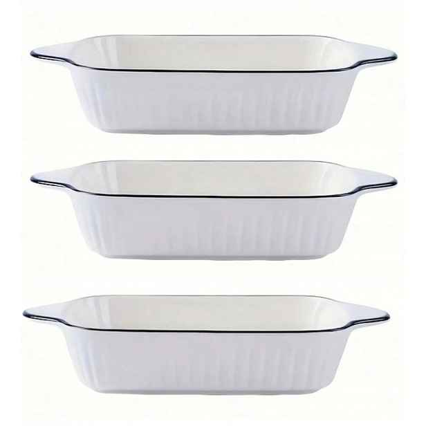 Shein Zapékací Formy 3-PACK Rri S07__26,5X5X14,5