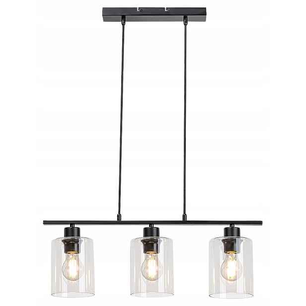 Závěsná lampa E27 3x40W černá matná 5078 Miroslaw Rabalux