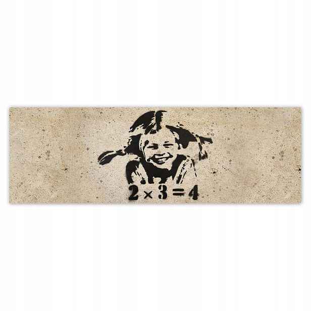 Plakáty 200x66 Banksy Dívka Pihy