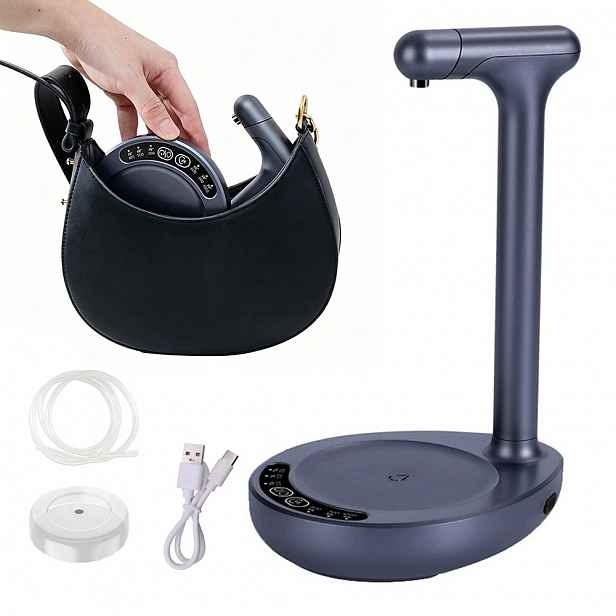 Elektrický Dávkovač Vody Usb 1200 mAh Automatická Pumpa 6 Úrovní