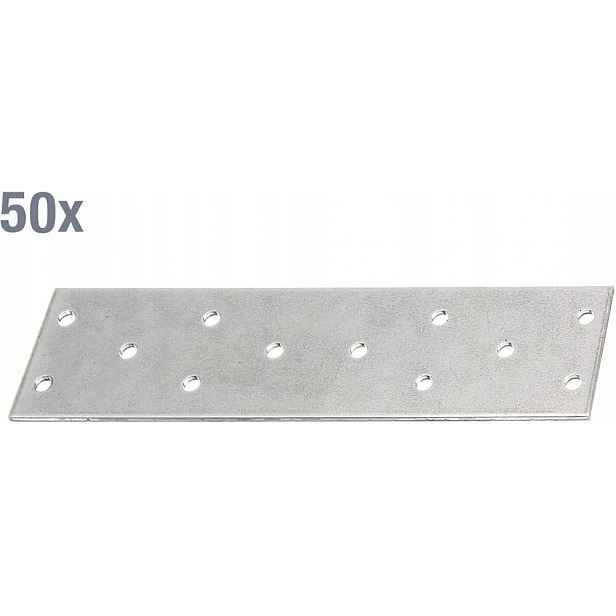 Alberts 866877 Pozinkovaná deska Sendzimir 155 x 40 mm, 50 ks