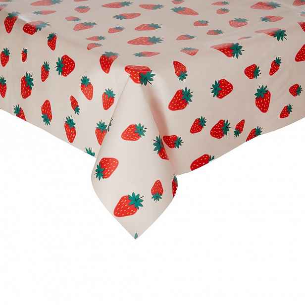Butlers WATERPROOF Ubrus omyvatelný jahody 110 x 110 cm