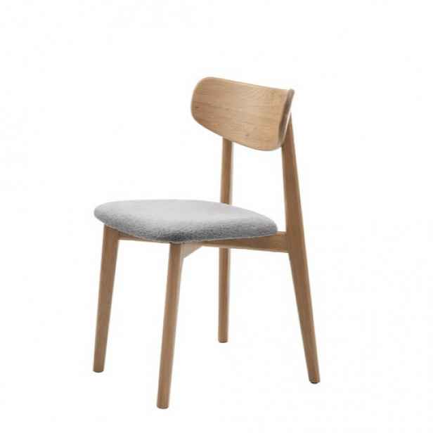 Unique-Furniture ELIM jídelní židle unique furniture šedá látka 49530004