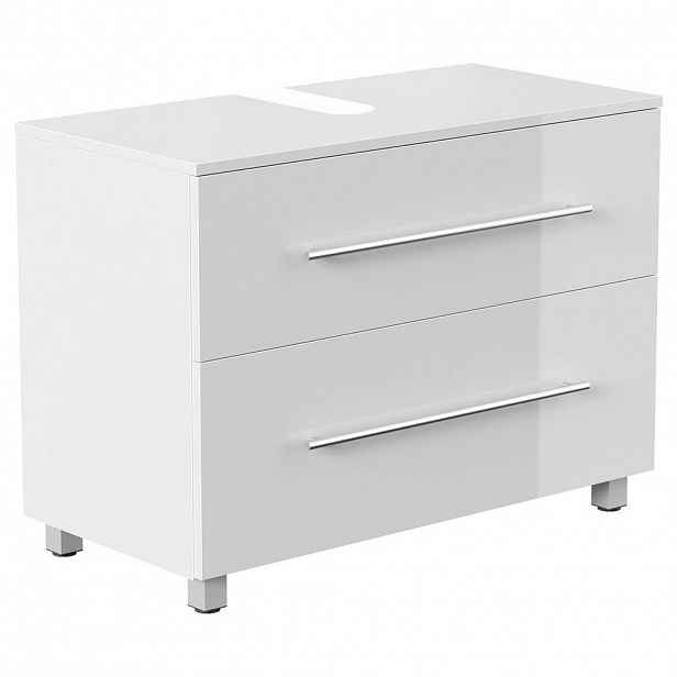 MID.YOU SKŘÍŇKA POD UMYVADLO, vysoce lesklá bílá, vysoce lesklá bílá, 85/63/41,6 cm