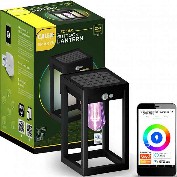 Solární Zahradní Lampa Led Venkovní svítidlo Tuya Bluetooth Rgb Cct Senzor